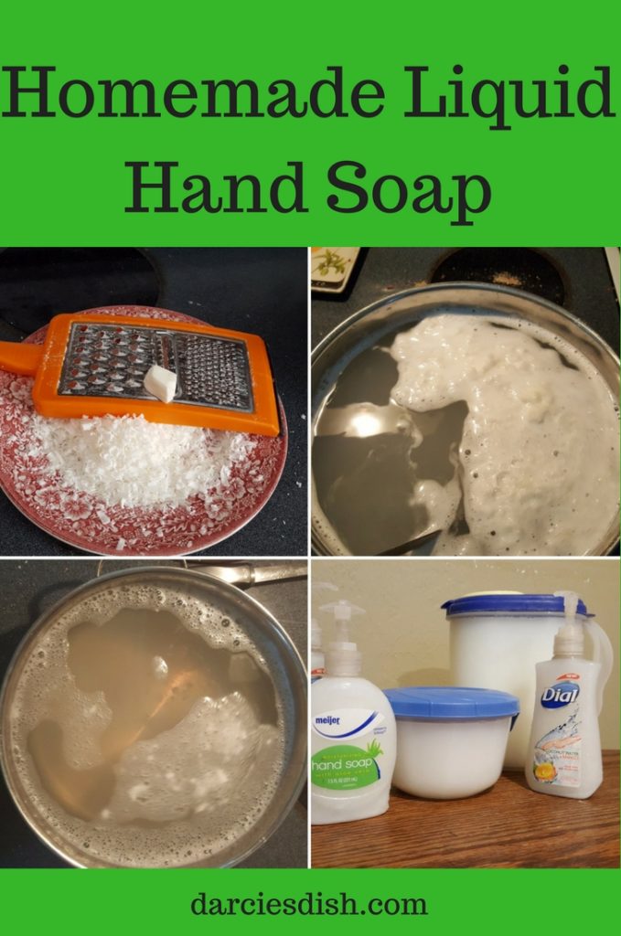 Easy Homemade Liquid Hand Soap - Darcie's Dish